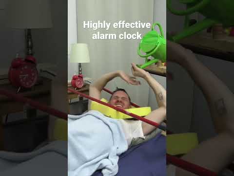 The world's most effective alarm clock?