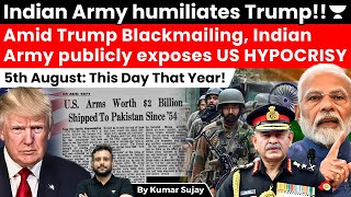 Amid Trump's Tariff Threat, Indian Army Digs Out Old Newspaper Post to Highlight US Hypocrisy