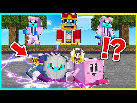 星のカービィのコピー能力でチート逃走中！デデデママから逃げろ【まいくら / マインクラフト】