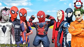 Venom Tấn Công Siêu Nhân Nhện, Giải Cứu Venom Khỏi Nhà Tù  || Tổng Hợp Video Hành Động Hay Nhất