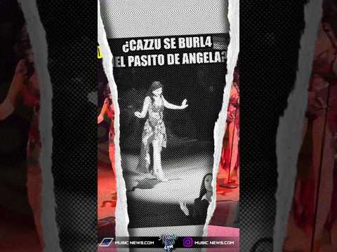 CAZZU SE BURLA DEL PASITO DE ÁNGELA AGUILAR #cazzu #angelaaguilar #virals #reels #viralvideo
