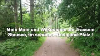 Trassem Stausee mit Drohne