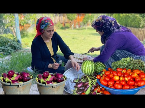 KÖYDE ODUN ATEŞİNDE LEZZETLİ SABAH KAHVALTISI \ KÖYDE YAŞAM