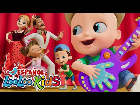 ¿Dónde Está la Familia de los Dedos? 🖐️ Descúbrelo con LooLoo Kids Español 🎶✨