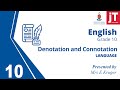 Connotation and Denotation Concepts