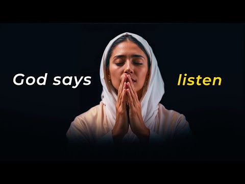 GOD SAYS Listen to This Powerful Miracle Prayer Now - He Will Bless You