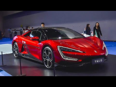 New 2025 BYD U9 Self Driving Long Jump Test - Impressive Chinese Hypercar