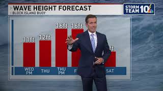 Hurricane Erin moves closer to Southern New England