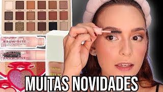 MAQUIAGEM usando SOMENTE RUBY ROSE & MELU! *NOVIDADES*