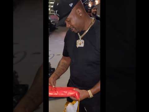 Memphis bleek received an extra special gift 🎁 #memphisbleek #hiphop #rap