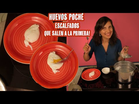 Como hacer Huevo Poché o Escalfado Fácil y  Rapido - Pochado - Poached Eggs