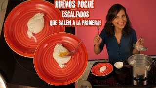 Como hacer Huevo Poché o Escalfado Fácil y  Rapido - Pochado - Poached Eggs