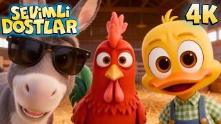 İnatçı Eşeğim, Arı Vız Vız ve Daha Fazlası ♥️🐝 | Sevimli Dostlar Çocuk Şarkıları