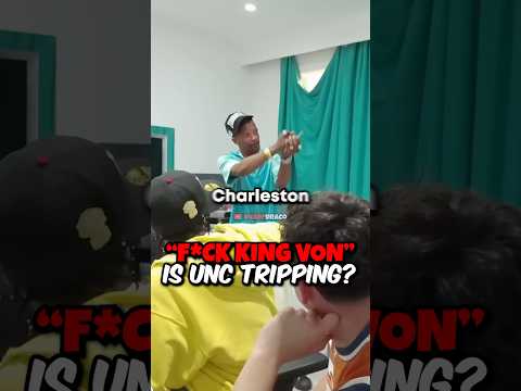 Charleston White got pressed for dissing King Von 😳😂