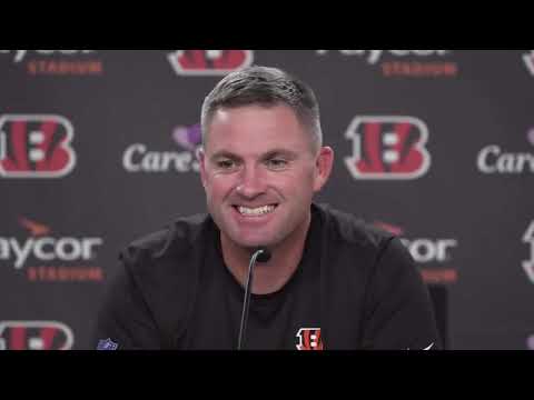 LIVE: Zac Taylor Press Conference - Oct. 2