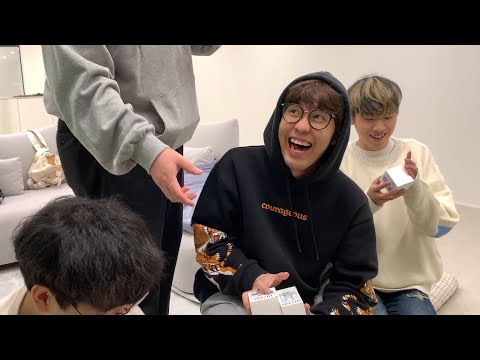 집에 모인 양띵크루 8명