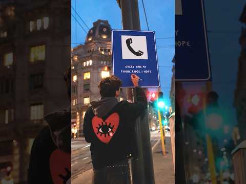 every time my phone rings, I hope it’s you #streetart