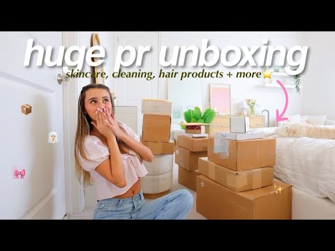 HUGEEE PR UNBOXING HAUL📦 *giveaway*