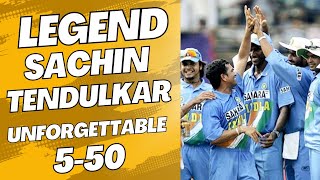UNFORGETTABLE! Sachin Tendulkar's 5-50 vs Pakistan 🎥"