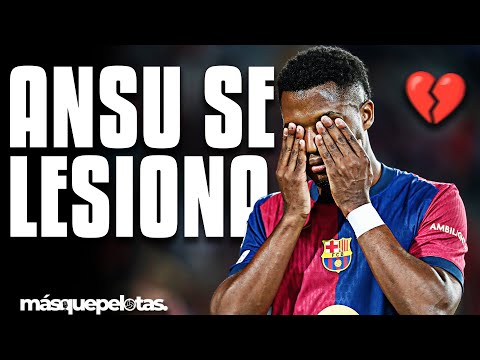 🚨ÚLTIMA HORA: ANSU FATI SE VUELVE A LESIONAR, LO SIENTO PERO EL BARÇA DEBE TOMAR UNA DECISIÓN