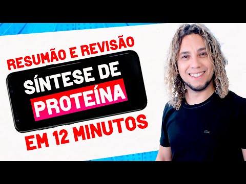 Síntese de Proteínas em 12 Minutos: Resumão Completo para a Sua Prova! - REVISÃO