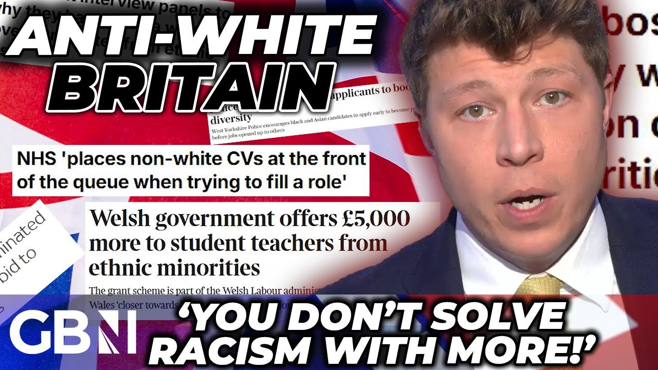 Patrick Christys ERUPTS As ‘Anti-White Racism’ SKYROCKETS Amid Bombshell Exposes of DEI Drives