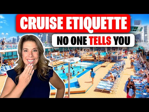 13 Everyday Travel Etiquette Rules Cruisers NEED to Know (Ship & Shore)