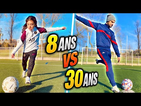 UN ENFANT AFFRONTE UN ADULTE AU FOOTBALL!