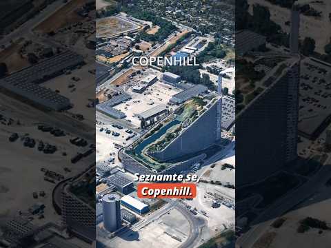 Spalovna odpadu, která je zároveň sjezdovka a bar