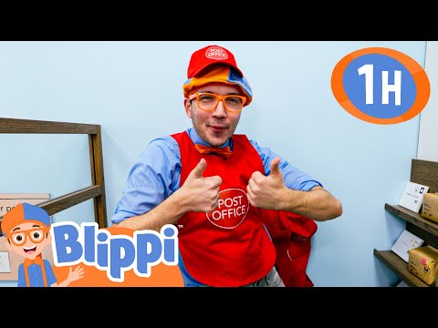 Blippi Becomes A Mailman | Blippi Painting for Kids  | Moonbug Kids - Art for Kids 🖌️