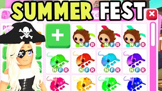 Getting EVERY NEON SUMMERFEST WEEK 2 PET in ADOPT ME!