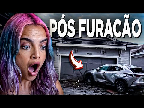 FURACÃO MILTON DESTRUIU TUDO!