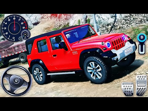 4x4 SUV Prado Derby Luxury Rocks - Mud Jeep Offroad Driving Simulator - Android GamePlay