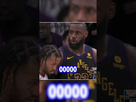 How Lebrons IQ made him Run Faster ???