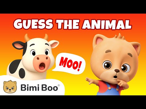 Train Song 🚂 | Animal Sounds | Bimi Boo Kids Songs & Nursery Rhymes