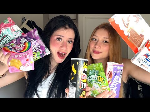 ASMR EXPERIMENTANDO DOCES DIFERENTES COM A BEST
