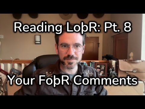 Crawford Comments on The Lord of the Rings (Your FOTR Comments)