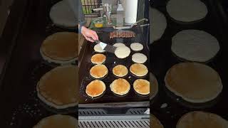 Breakfast on the Griddle | Pancakes, eggs, and Swaggerty’s sausages!