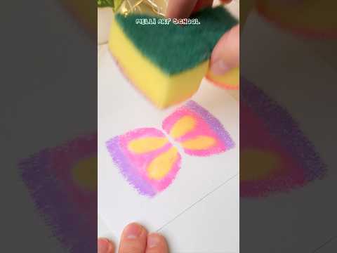 Creative Art Hack How to Use Acrylic Markers #shorts #arthacks