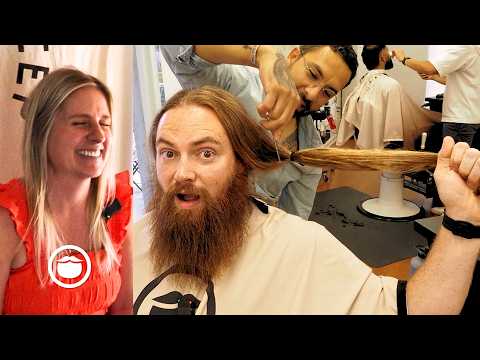 He Cut Off His Long Hair for Their Wedding Her Reaction Is Amazing