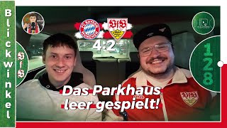 Chema mit spanischem Hieb & Parkhaus leer gespielt! ⚪️🔴 FC Bayern - VfB Stuttgart 4:2 
