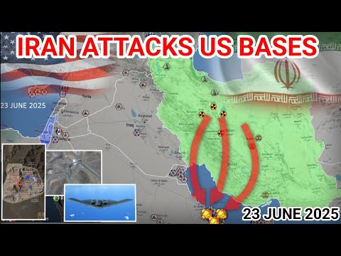 U.S. Bases in Qatar Targeted by Iranian Attacks [23 June 2025]