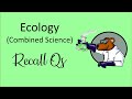 Ecological Concepts and Interactions