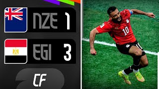 ✅ EGIPTO le GANÓ 3-1 a NUEVA ZELANDA y logró su primera victoria en el MUNDIAL