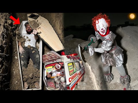 KILLER PENNYWISE BURIED US! ZINDA DAFNA DIYA⚰️ | GOING WRONG 🚑