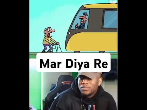 Grandpa's Train Adventure_दादाजी की ट्रेन साहसिक🤯|AM |🤣#shorts #shortfeed #trollface #cartoon #funny