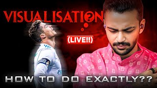 No Crap❌ (Promise)🤝 | How To Do Actual Visualisation (Live▷▷) for any of your Dreams & Goals??