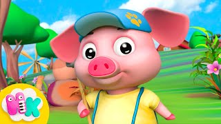 Lilla Gris Sång 🐷 Nöff, Nöff, Nöff | Barnsånger på Svenska | HeyKids