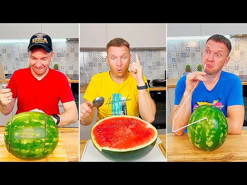 Amazing Watermelon: Lifehacks, Recipes and Battles by Valja & Maxim Family