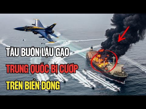 Tàu buôn lậu gạo từ Campuchia đi Phillippines bị cướp - Trung Quốc tham chiến nhưng phải trả giá đắt